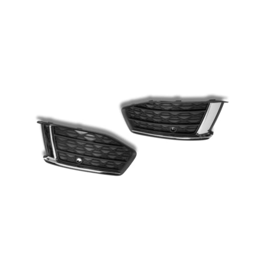 Front Bumper Lower Side Trim/ Fog Light Cover LH/RH 4K0807647C / 4K0807648C For Audi A6 2019-2023