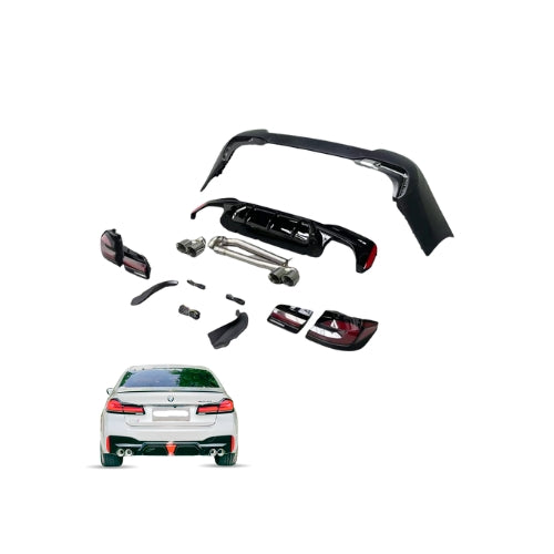 BMW 5 Series F10/F18 Upgrade to F-series M5 (G30/F90-style) facelift body kit