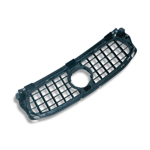 Front Grill For Mercedes Benz GLB-Class W247 2020-2022 GLB250 GT Style Models Silver Black Upper Bumper.